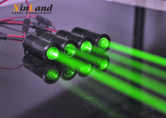 Módulo conduzido verde interurbano do laser/feixe largo gordo Mini Laser Module