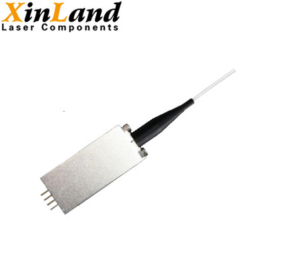 núcleo acoplado fibra da fibra do diodo láser 3um do pacote de 445nm 15-50mW SMF Coaxial/8-Pin