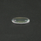 lente de focalização transparente do laser do corpo convexo de Plano de quartzo de 20*5mm
