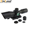 da caça ótica de Riflescopes do rifle 3-9x40 Mil Dot Reticle Sight For Airsoft vermelho/verde