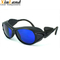 Óculos de proteção de segurança protetores profissionais do laser do protetor UV400 lateral para Nd YAG