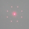 Teste padrão do laser Dot Module With Center Dot do círculo de 8 pontos