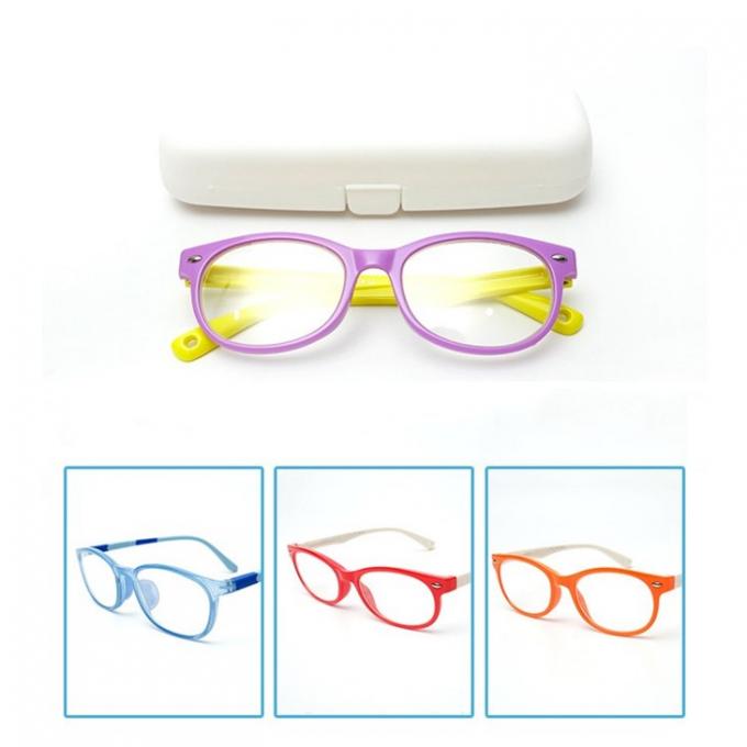 Childrenâs lead-protective glasses in a variety of colours