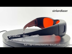 Óculos de proteção a laser 190-540 nm OD6 +