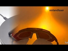 Óculos de proteção a laser 532nm OD6+