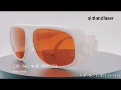 Óculos de proteção a laser 190-540nm e 850-1300OD6+