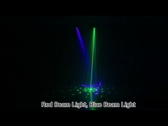 Projetor de iluminação de palco de efeito Luzes laser de alta potência DJ Disco Stage Lighting