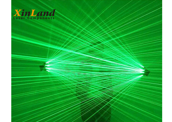 Feixe de controle remoto exterior do verde 532nm dos lasers do partido de disco das luvas do clube