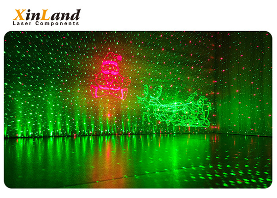 Luz exterior da animação do laser do Natal de Mini Portable Laser Party Light