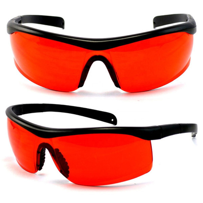 Óculos de proteção da prova do laser do policarbonato 532 vidros de segurança do laser do nanômetro