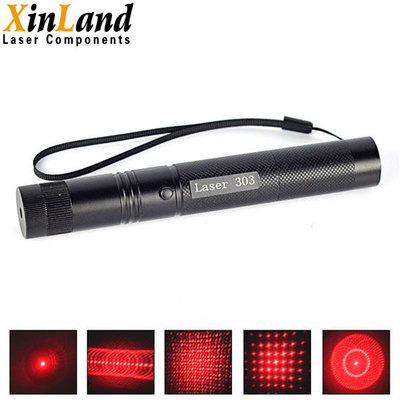 Multi ponteiro Handheld pequeno Pen Red 650nm 100mw do laser da cor