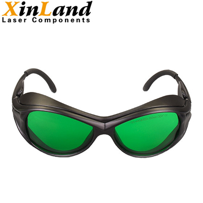 especial protetor dos óculos de proteção de segurança 650nm do laser 190~440nm&amp;600~760nm para 635nm 660nm 750nm