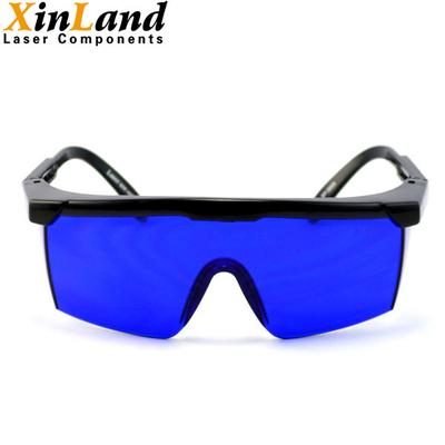 Eyewear médico vermelho da proteção ocular dos vidros de segurança dos óculos de proteção de segurança do laser UV400nm e 650nm