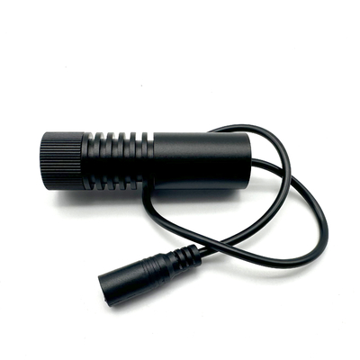 Modulo Laser de Linha Verde de 520nm 100mw 22x80mm Modulo de Diodo Laser 12VDC com Bracket