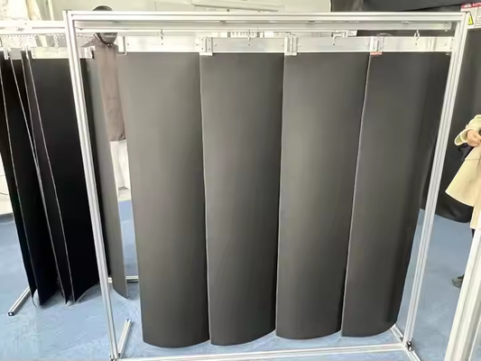 Cortinas de segurança de proteção contra radiação laser para operação de laser