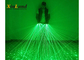 Material de nylon dos lasers poderosos exteriores verdes do projetor de laser 532nm DJ