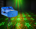 A fase do laser que ilumina o som ativou, projetor do laser do DJ dos lasers para a casa, partido ilumina a iluminação da fase do laser