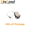 pacote coaxial acoplado do Pin HHL-01 do diodo láser de 405nm 50um/105um fibra UV profunda 14