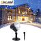 O feriado exterior interno do floco de neve do ABS ilumina a luz branca de controle remoto da noite da neve