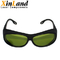 1064nm lente verde dos vidros de segurança do laser da densidade ótica 5+ para proteger os olhos