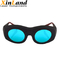 óculos de proteção de segurança azuis do laser da lente de 808nm 1064nm 2.0mm para vidros do laser de Operater da máquina da luz do IPL