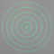 Módulo do laser da GAMA de cinco círculos concêntricos com ponto redondo
