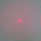 Localização do RGB do módulo do laser da GAMA de dez círculos concêntricos de tipo contínuo